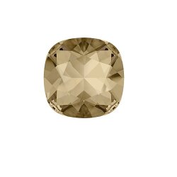 Ohrringe Swarovski Kristall Gold Cushion Square...