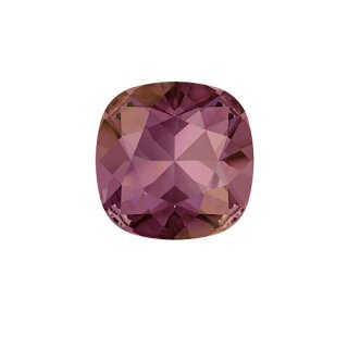 Swarovski Crystal Earrings, Elegant Earrings, 12 mm Cushion Square Swarovski Crystal 4470 321 Crystal Lilac Shadow
