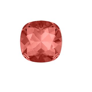 Ohrringe Swarovski Kristall Gold Cushion Square groß 12 mm glitzer ohrringe ohrhänger 5 Padparadscha