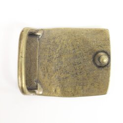 Antique Brass Star Belt Buckle for 30 mm belt