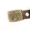 Antique Brass Star Belt Buckle for 30 mm belt