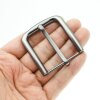 Thorn belt buckle L for snap belts, 5,8 x 5,5 cm Gun Metal