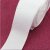 White double sided satin ribbon, RECYCLED eco friendly trim for weddings, Christmas, anniversary gifts - 25 m