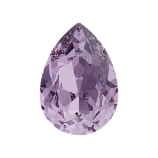 14x10 mm Pearshape Swarovski Kristall 20 Violet