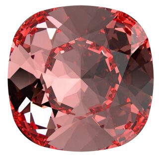 12 mm Cushion Square Swarovski Kristall 4470 23 Rose