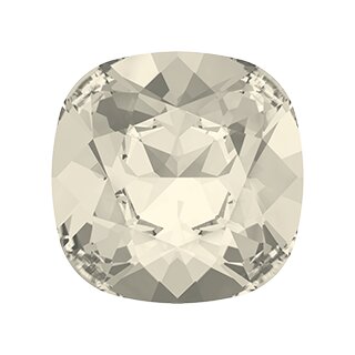 12 mm Cushion Square Swarovski Kristall 4470 31 Crystal Moonlight