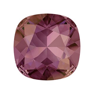 12 mm Cushion Square Swarovski Crystal 4470 321 Crystal Lilac Shadow