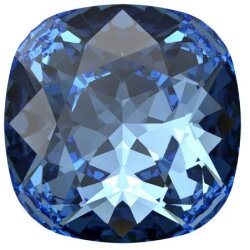 12 mm Cushion Square Swarovski Kristall 4470 38 Montana
