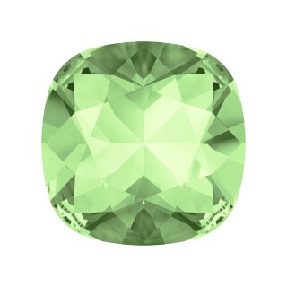 12 mm Cushion Square Swarovski Kristall 4470 55 Chrysolite