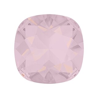 12 mm Cushion Square Swarovski Crystal 4470 74 Rose Water Opal
