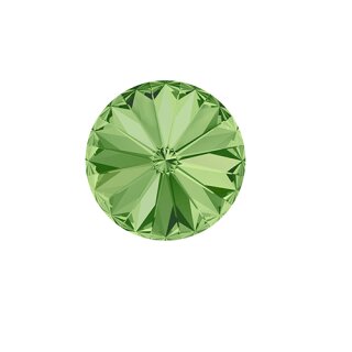 Swarovski Crystal Rivoli Necklace, Swarovski Crystal Pendant, Crystal Necklaces, handmade 54 Peridot