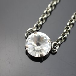 Halskette mit Anhänger 14 mm Rivoli Swarovski...