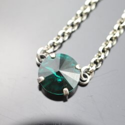 Halskette mit Anhänger 14 mm Rivoli Swarovski...