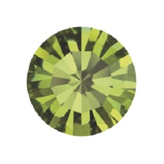 11 mm Swarovski Crystal Chaton 1028 -  SS48 51 Olivine