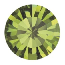 11 mm Swarovski Crystal Chaton 1028 -  SS48 51 Olivine