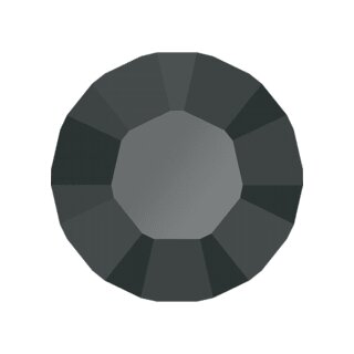 11 mm Swarovski Crystal Chaton 1028 -  SS48 59 Jet Hematit