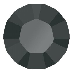 11 mm Swarovski Crystal Chaton 1028 -  SS48 59 Jet Hematit