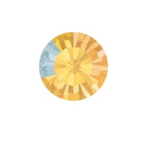 Ohrhänger mit 10 mm Swarovski Kristall – Klappbrisuren. Handgefertigt in Deutschland Topaz AB
