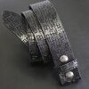 Genuine Cowhide Crocodile Print removable Buckle Leather Belt High Class Leather Belts, 4 cm,