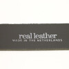 Ledergürtel Schwarz Wechselgürtel 4 cm, Rindsleder Echt Ledergürtel