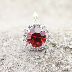 Ohrhänger mit 10 mm Swarovski Kristall –...