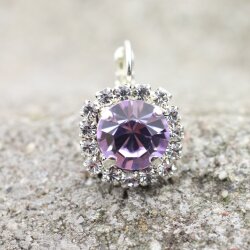 Ohrhänger mit 10 mm Swarovski Kristall –...
