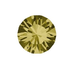 Rhinestone Ring mit 10 mm Swarovski Crystal Ring, Cocktail Crystal Ring 52 Khaki