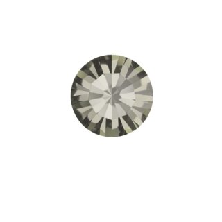 Kristal Ring mit 10 mm Swarovski Steine – Silber Ring Handgefertigt in Deutschland 57 Black Diamond