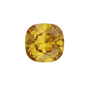 Silber Ohrringe  mit Swarovski Kristall Cushion Square groß 12 mm glitzer ohrringe 292 Sunflower