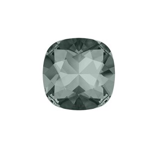 Swarovski Crystal Earrings, Elegant Earrings, 12 mm Cushion Square Swarovski Crystal 4470 57 Black Diamond