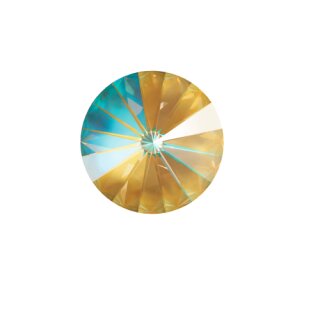 Ohrringe mit Rivoli Swarovski kristall Damen Ohrringe Ohrschmuck 12 mm Crystal 363 Ochre DeLite