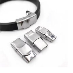 High-Quality Bracelet Clasps – 5mm, 10mm, 12mm | For Leather Bracelets & DIY Jewelry | 1 Pc.