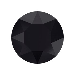 6 mm, ss29 Chatons Swarovski Kristall - 10 Stk. 60 Jet