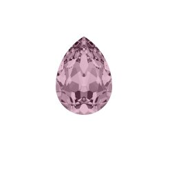 Antik Messing Ohrringe mit Pearshape Swarovski...