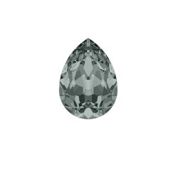 Antik Messing Ohrringe mit Pearshape Swarovski...