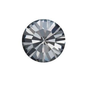 Elegant 8mm Earrings with Swarovski Crystals in Brilliant Cut – Handmade Jewelry 126 Silver Night