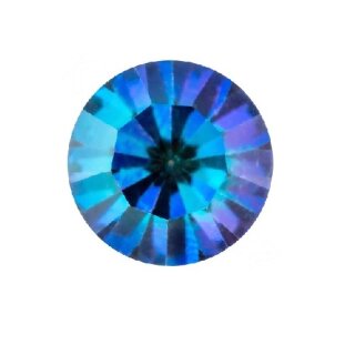 Elegant 8mm Earrings with Swarovski Crystals in Brilliant Cut – Handmade Jewelry 77 Crystal Bermuda Blue