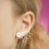 6mm Stud Earrings with Swarovski Crystals Birthstone Stud Earrings