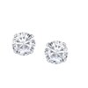 8mm Ohrstecker mit Swarovski Kristallen – Brillantschliff, viele Farben