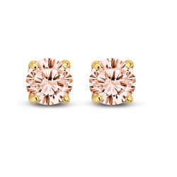 8mm Ohrstecker mit Swarovski Kristallen – Brillantschliff, viele Farben
