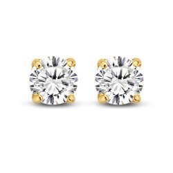 8mm Ohrstecker mit Swarovski Kristallen – Brillantschliff, viele Farben