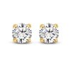 8mm Ohrstecker mit Swarovski Kristallen – Brillantschliff, viele Farben