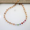 1 m Rohmessing Kesselketten mit Fassungen für 6 mm & 8 mm Chatons – Passend für Rivoli Swarovski Kristalle