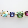 1 m Rohmessing Kesselketten mit Fassungen für 6 mm & 8 mm Chatons – Passend für Rivoli Swarovski Kristalle