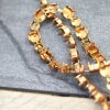 1 m Rohmessing Kesselketten mit Fassungen für 6 mm & 8 mm Chatons – Passend für Rivoli Swarovski Kristalle