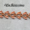 50 cm Rohmessing Kessel Ketten- und Armbandfassungen für Navette Swarovski Kristalle 15x7 mm und 8 mm