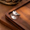 Wasserfester Verstellbarer Umarmungsring aus Edelstahl für Damen & Herren (Gold & Silber)