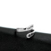 Wasserfester Edelstahl "Glaube" Ring – Kreuzring für Damen & Herren
