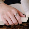 Wasserfester Edelstahl "Glaube" Ring – Kreuzring für Damen & Herren