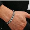 Edelstahl Panzerkette Armband Herren Damen – Robust, Wasserfest, Rostfrei